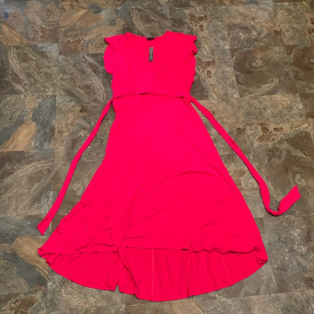 Hot pink the limited maxi dress, size L. NWT